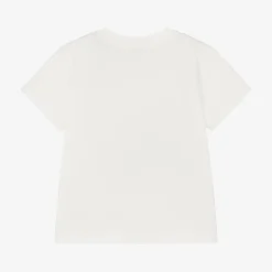 Dolce amp; Gabbana Baby White Cotton T-Shirt Outlet