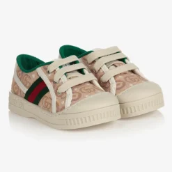 Gucci Beige 1977 Tennis Trainers Online