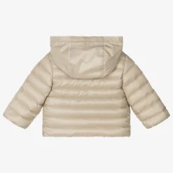 Moncler Enfant Beige Baigal Down Puffer Jacket Hot