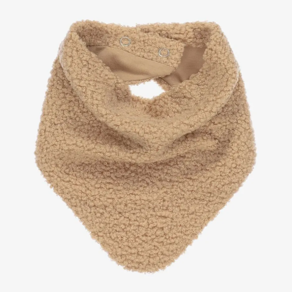 Jamiks Beige Bouclé Baby Scarf Hot