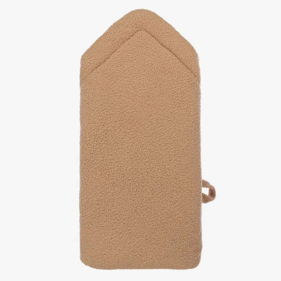 Jamiks Beige Bouclé Fleece Bear Nest (64cm) Discount