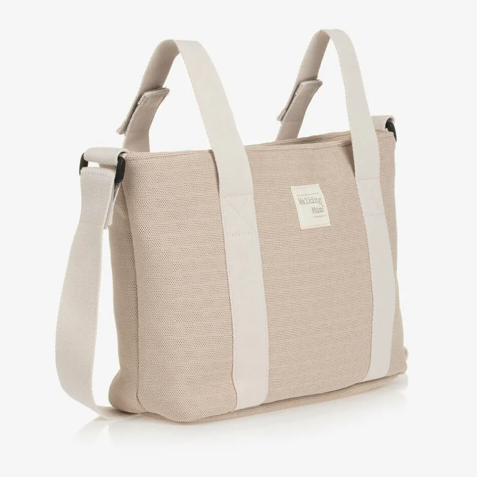 Pasito a Pasito Walking Mum Beige Changing Bag (41cm)
