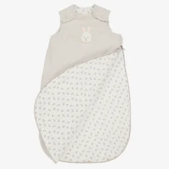 Mayoral Newborn Beige Cotton Bunny Sleeping Bag (73cm)