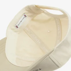 Tommy Hilfiger Beige Cotton Cap Outlet