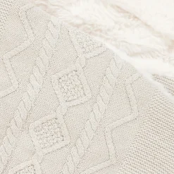 Mayoral Newborn Beige Cotton Knit Baby Nest (75cm) Best