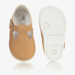 Early Days Beige First Walker Shoes Discount
