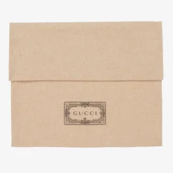 Gucci Beige GG Logo Canvas Cap Best