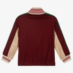 Gucci Beige GG Zip-Up Jacket Best