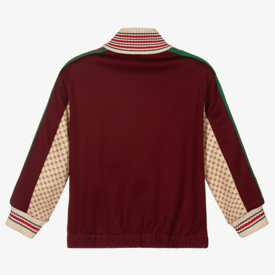 Gucci Beige GG Zip-Up Jacket Best