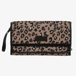 TIBA + MARL Beige Leopard Print Changing Mat Clutch (56cm) Discount