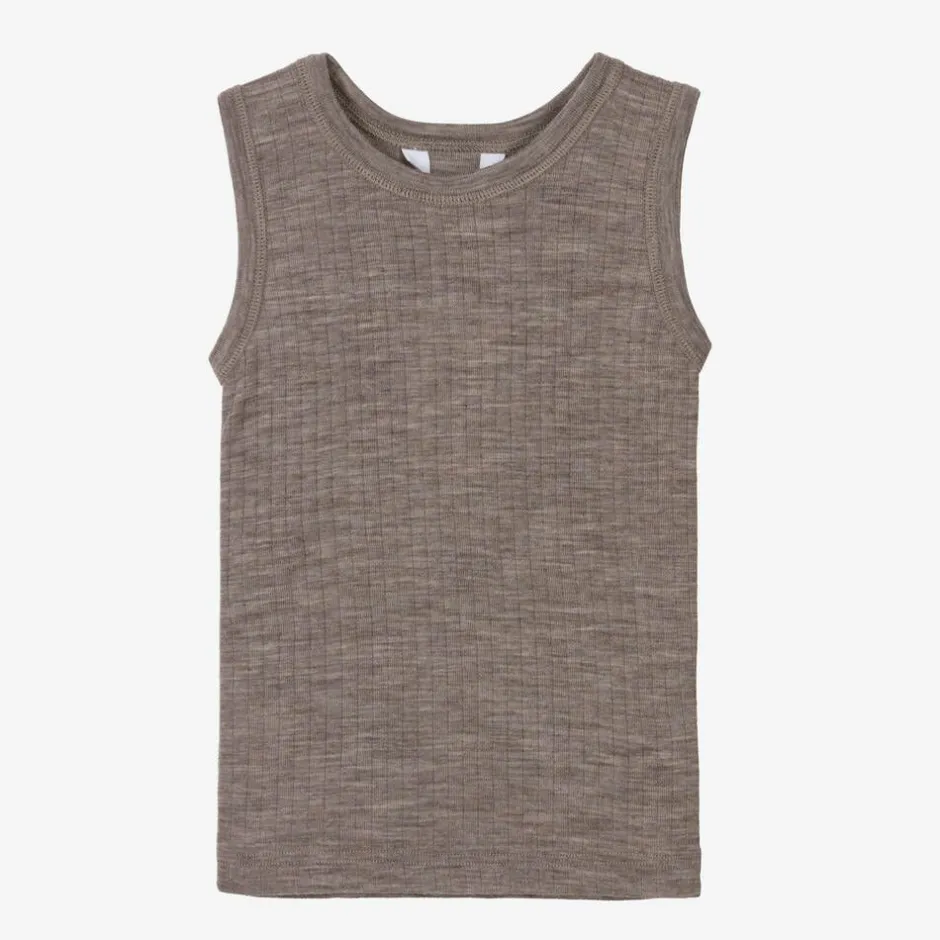 Joha Beige Merino Wool Vest Online