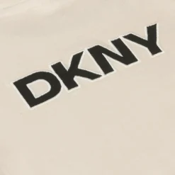 DKNY Beige Organic Cotton T-Shirt Best