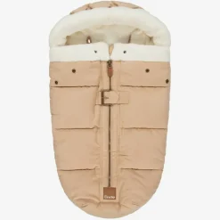 Elodie Beige Padded Footmuff (95cm) Clearance