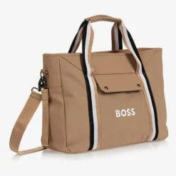 BOSS Beige Stripe Changing Bag (43cm) Hot
