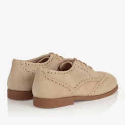 Childrens Classics Beige Suede Brogues Sale
