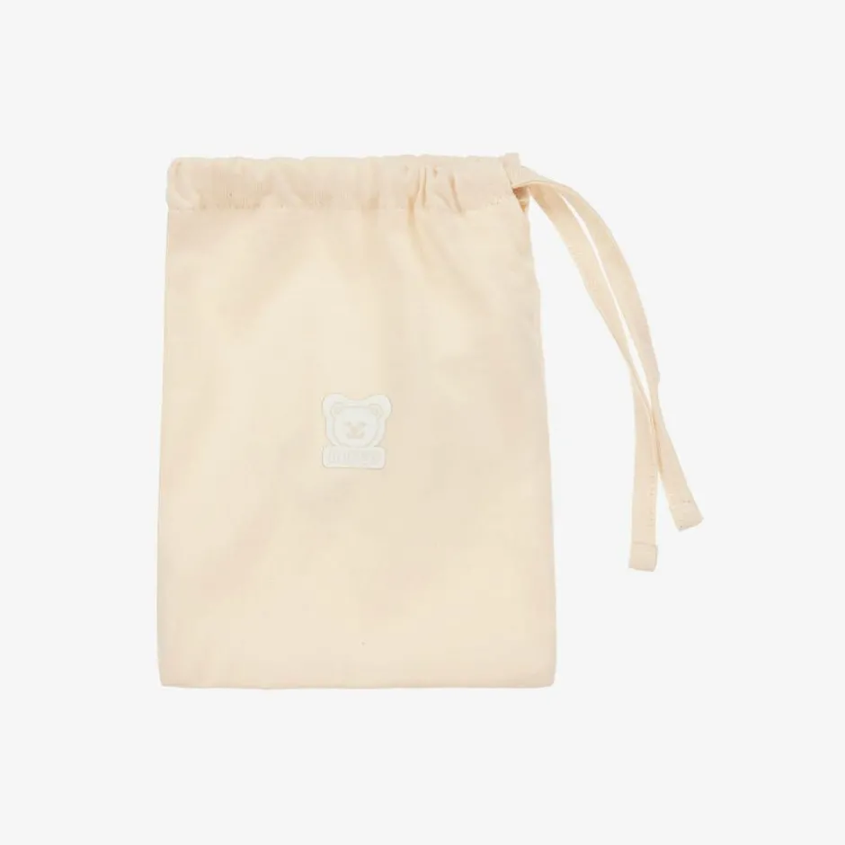 Guess Beige Teddy Bear Cotton Booties Clearance