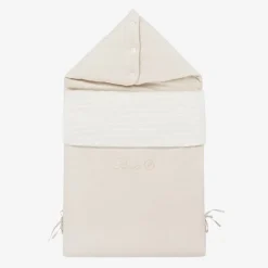 Pureté Du... Bébé Beige Velour Baby Nest (87cm) Hot