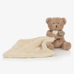 Doudou et Compagnie Beige Velour Teddy Doudou (22cm) New