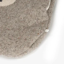 Paz Rodríguez Beige Wool & Silk Knit Baby Nest (71cm) Outlet