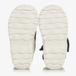 Roarsome Black & White Waterproof Snow Boots Outlet