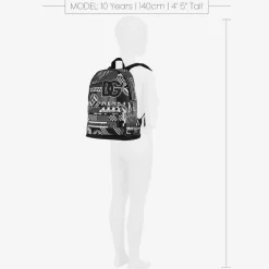 Dolce amp; Gabbana Black & White Backpack (40cm) Clearance