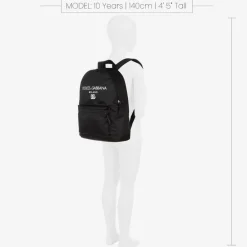 Dolce amp; Gabbana Black Backpack (42cm) Online