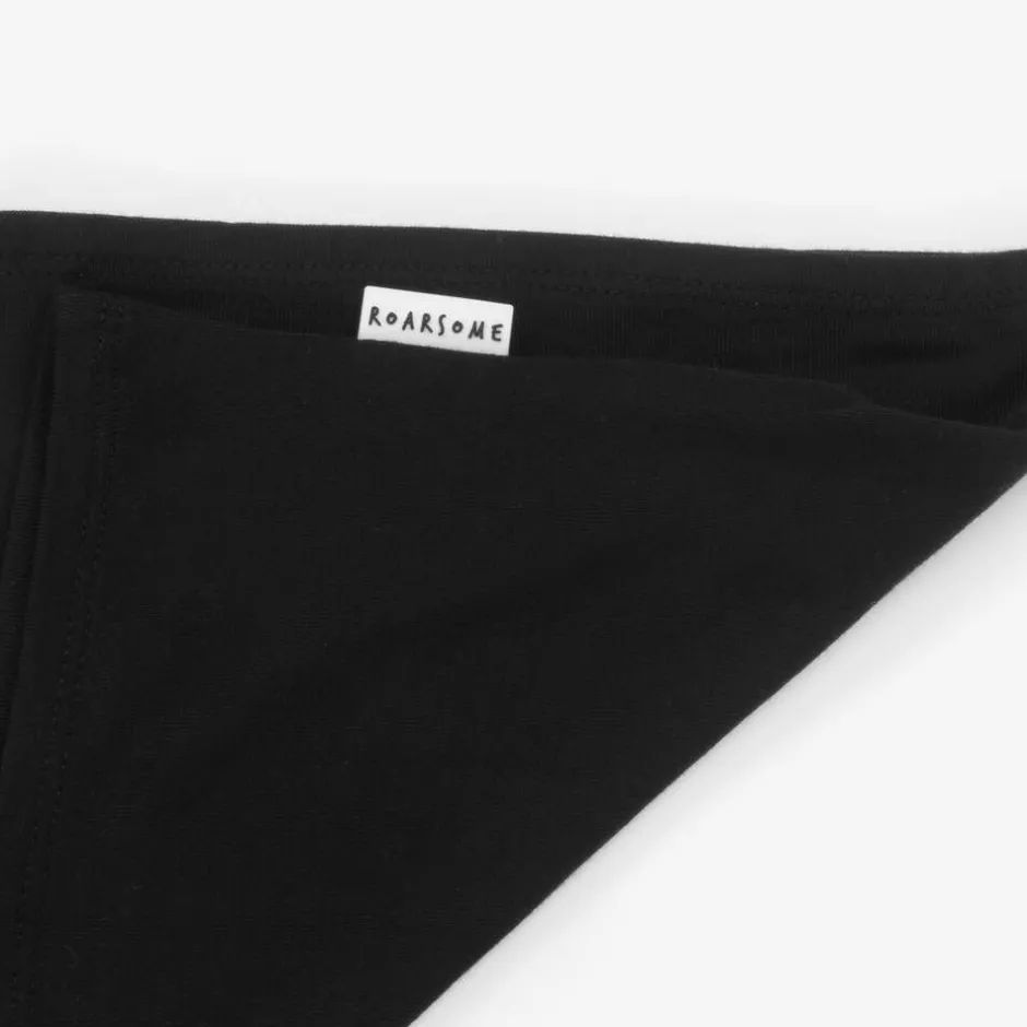 Roarsome Black Bamboo Jersey Snood