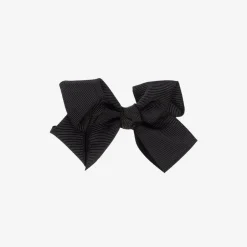 Bowtique London Bow Hair Clip (7cm) Black Discount