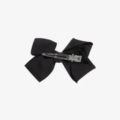 Bowtique London Bow Hair Clip (7cm) Black Discount
