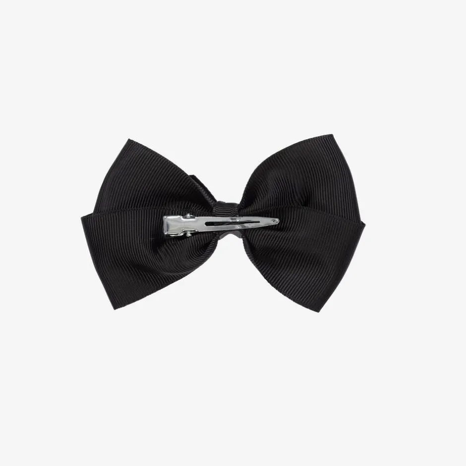 Bowtique London Bow Hair Clip (10cm) Black Online