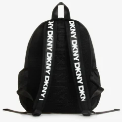 DKNY Black Canvas Backpack (38cm) Online