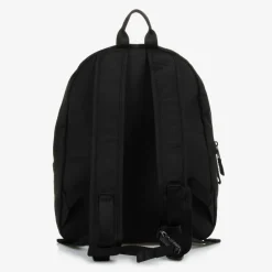 Tommy Hilfiger Black Canvas Backpack (37cm) New