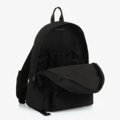 Tommy Hilfiger Black Canvas Backpack (37cm) New