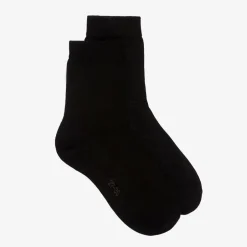 Falke Black Cotton Ankle Socks Sale