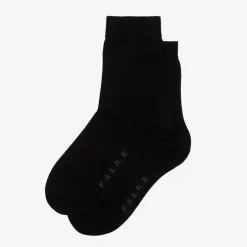 Falke Black Cotton Ankle Socks Sale