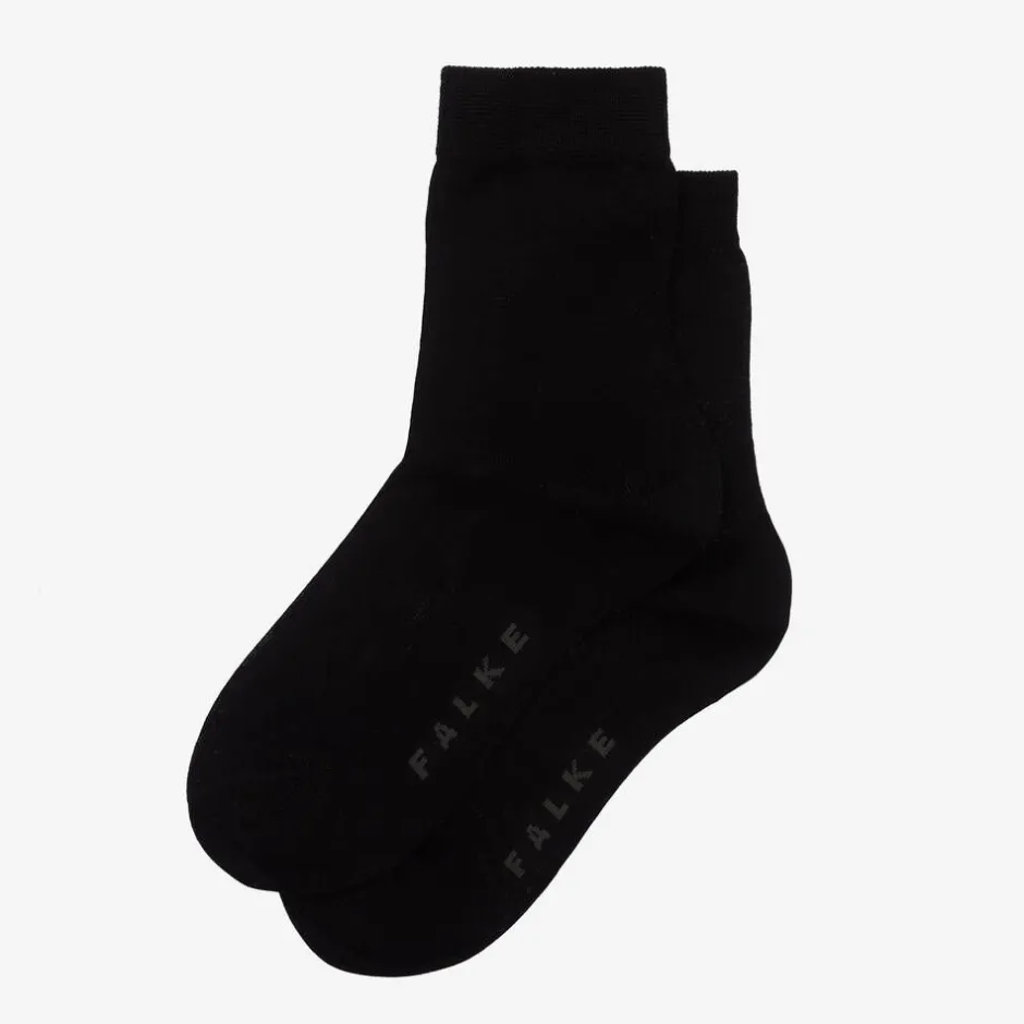 Falke Black Cotton Ankle Socks Sale