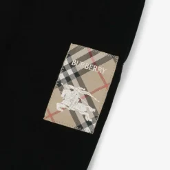 Burberry Black Cotton Baby Joggers