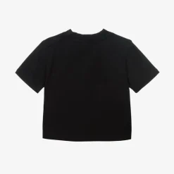 Burberry Black Cotton Baby T-Shirt Online