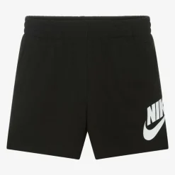 Nike Black Cotton Jersey Shorts Outlet