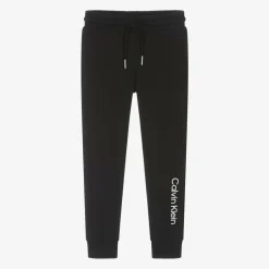Calvin Klein Black Cotton Joggers Online