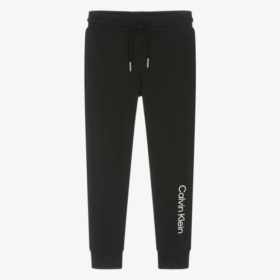 Calvin Klein Black Cotton Joggers Online