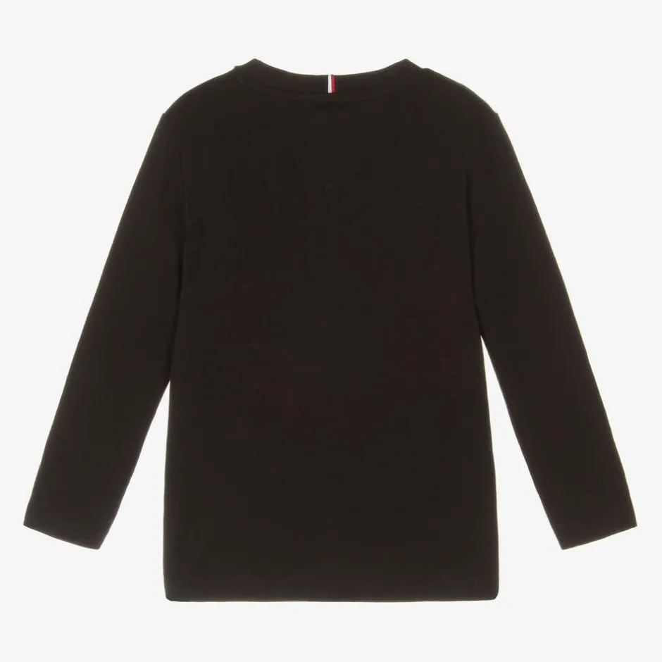 Tommy Hilfiger Black Cotton Top Best