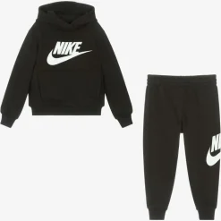 Nike Black Cotton Tracksuit Outlet