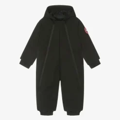 Canada Goose Black Down-Filled Baby Snowsuit Best