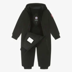 Canada Goose Black Down-Filled Baby Snowsuit Best