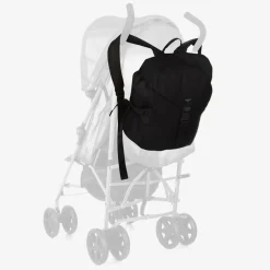 Storksak Black Eco Backpack Changing Bag (34cm)