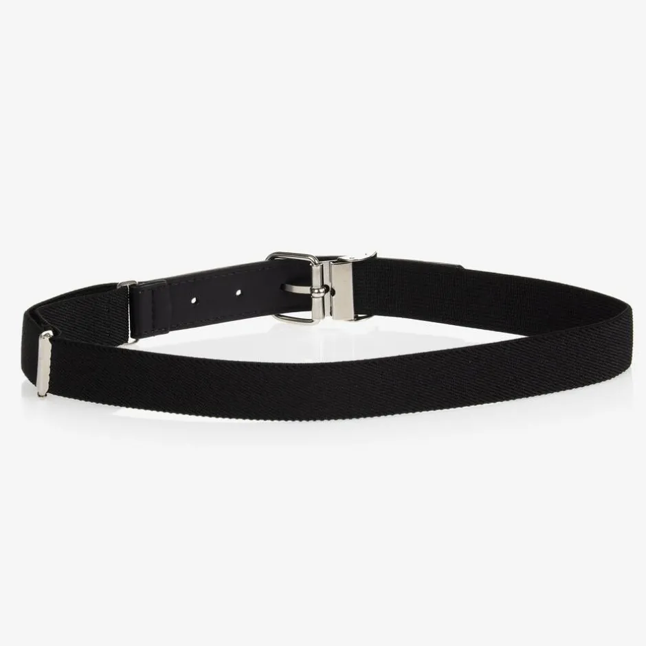 Playshoes Black Elasticated Belt New