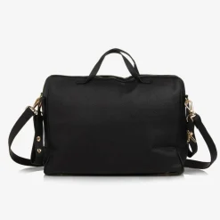 Pasito a Pasito Black Faux Leather Changing Bag (38cm) Outlet