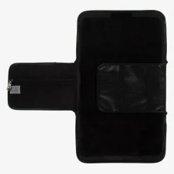 TIBA + MARL Black Faux Leather Changing Mat Clutch (56cm) Best