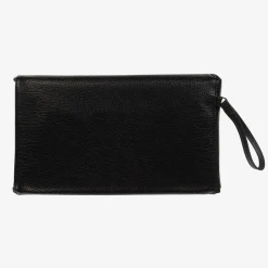 TIBA + MARL Black Faux Leather Changing Mat Clutch (56cm) Best